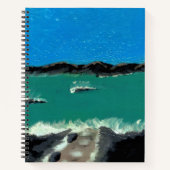 Ocean View Spiral Notebook Notizblock (Vorderseite)