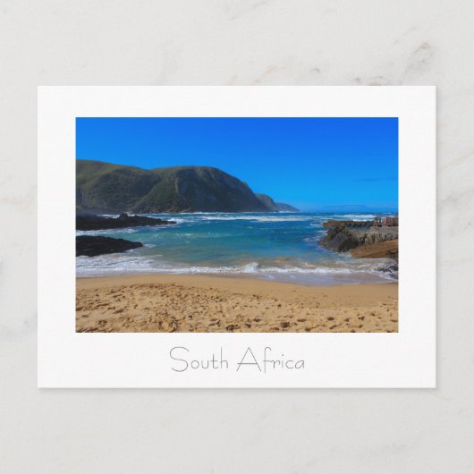 Ocean View Tsitsikamma Park Südafrika Postkarte (Vorderseite)