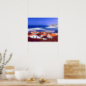 Ocean Views - Obidos Lagoon, Portugal Poster (Küche)