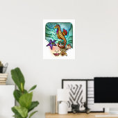 OCEAN VISIONS SEA ART 16x20 POSTER (Heimbüro)
