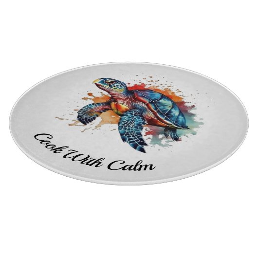 Ocean Wanderer, custom Schneidebrett (Ecke)