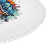 Ocean Wanderer, custom Schneidebrett (Ecke)