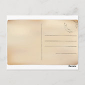 Ocean Water Beach Waves Postkarte (Rückseite)