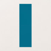 Ocean Water Blue Background Narrow Stehend Visitenkarten (Innenseite Aufgefaltet)