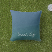 Ocean Water Zitates Blue Abstrakt Cool Kissen (Golfball-Marker)