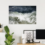 Ocean Wave #4503 Poster (Heimbüro)