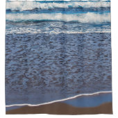 Ocean Wave Beach Shoreline Duschvorhang (Vorderseite)