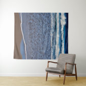 Ocean Wave Beach Shoreline Wandteppich (Beispiel (Horizontal))