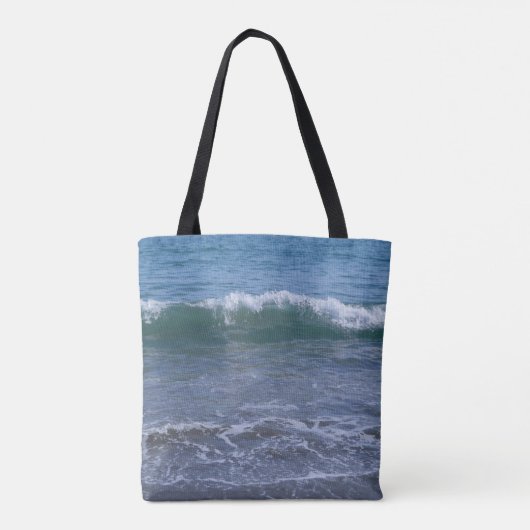 Ocean Wave Beach Tote Bag Tasche (Rückseite)