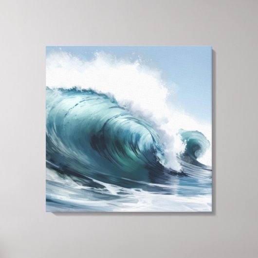 Ocean Wave Canvas Print Leinwanddruck (Vorderseite)