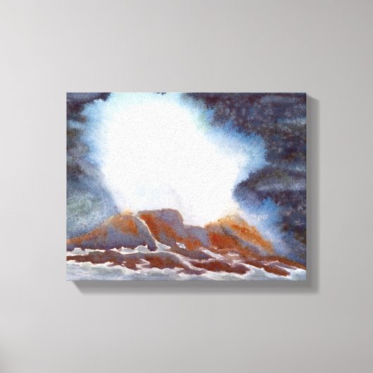 Ocean Wave Canvas Print Leinwanddruck (Vorderseite)