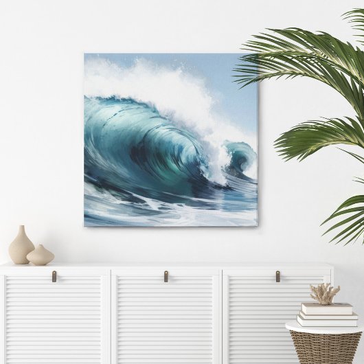 Ocean Wave Canvas Print Leinwanddruck