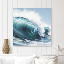 Ocean Wave Canvas Print