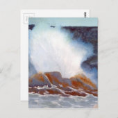 Ocean Wave Card Postkarte (Vorne/Hinten)