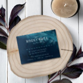 Ocean Wave Coastal & Beach Theme Wedding RSVP Begleitkarte