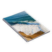 Ocean Wave Crashing on Beach Notizblock (Rechte Seite)