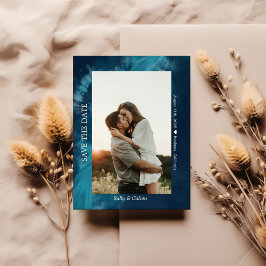 Ocean Wave Foto Save the Date Benutzerdefiniertes Postkarte