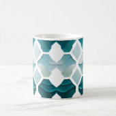 Ocean Wave Geometry - Color Morphing Tasse 15 oz (Mittel)
