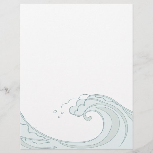Ocean Wave Letterhead (Vorderseite)