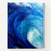 Ocean Wave Notebook Notizblock (Rückseite)