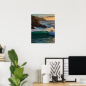 OCEAN WAVE POSTER (Heimbüro)
