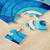 Ocean Wave Sun Mosaik Art Puzzle (Seite)