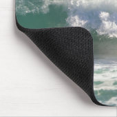 Ocean Wave Sunset Art Mouse Pad Mousepad (Ecke)