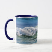 Ocean Wave Tropical Beach Art Tasse Cup (Links)