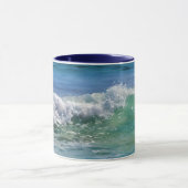 Ocean Wave Tropical Beach Art Tasse Cup (Zentrum)