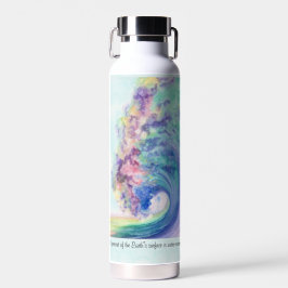 Ocean Wave Watercolor von Miranda Trinkflasche