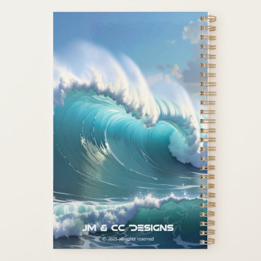 OCEAN WAVES - 2026 - PLANER (Rückseite)