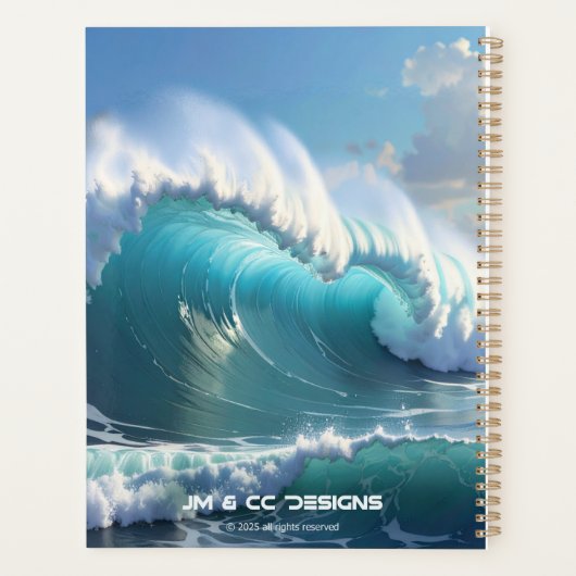 OCEAN WAVES - 2026 - PLANER (Rückseite)