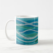 Ocean Waves Abstrakte Tasse (Links)