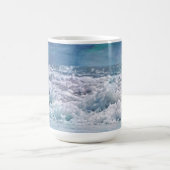 Ocean Waves Beach Art Tassen Cup (Mittel)