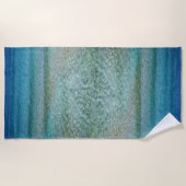 Ocean Waves Beach Handtuch (Vorderseite)