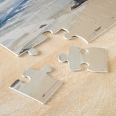 Ocean Waves Beach House Ästhetik Puzzle (Seite)