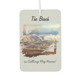 Ocean Waves Blue personalize Autolufterfrischer