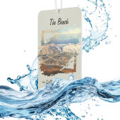 Ocean Waves Blue personalize Autolufterfrischer