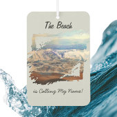 Ocean Waves Blue personalize Autolufterfrischer