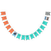 Ocean Waves Dolphin Celebration Wimpelkette (Alle)