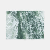 Ocean waves fleecedecke (Vorderseite (Horizontal))