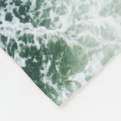 Ocean waves fleecedecke (Ecke)