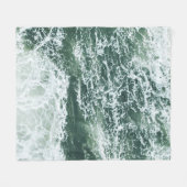 OCEAN WAVES FLEECEDECKE (Vorderseite (Horizontal))