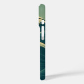 Ocean Waves iPhone 16 Case – Calm, Coastal Vibes (Rückseite / Links)