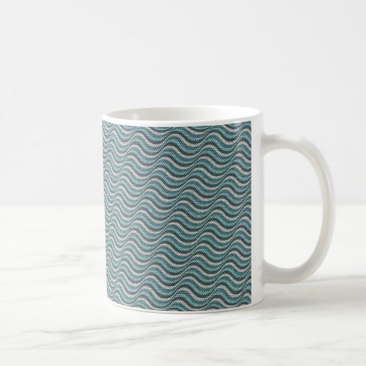 Ocean Waves Kaffeetasse (Rechts)
