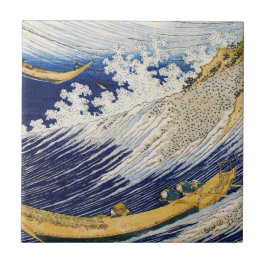 Ocean Waves Katsushika Hokusai Kunstwerk Fliese