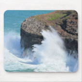 Ocean Waves Kilauea Kauai Mousepad (Vorne)