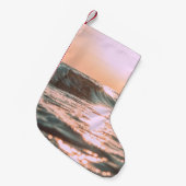 OCEAN WAVES KLEINER WEIHNACHTSSTRUMPF (Vorderansicht (hängend))