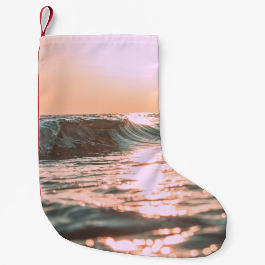 OCEAN WAVES KLEINER WEIHNACHTSSTRUMPF (Vorderseite)
