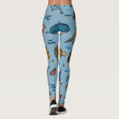 Ocean Waves Leggings Gift (Rückseite)